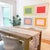 "Bright Place" Print Set, 4 bold, colorful framed art prints by Emily Keating Snyder Prints themselves are 16 x 20 in....