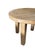 Sculptural Solid Teak Wood Dining Table With Expressive Natural Grain For Sale - Image 6 of 7