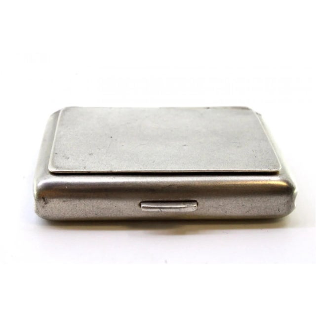 Silver Silver Matchbox with Opening Spring For Sale - Image 8 of 9