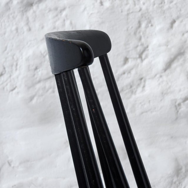 Wood Mid-Century Modern Style Dining Chair by Ilmari Tapiovaara, 1970s For Sale - Image 7 of 13