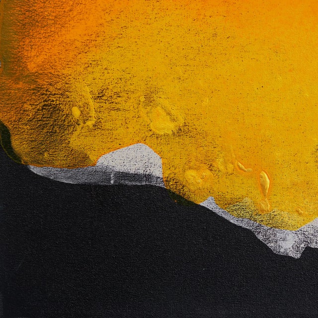 In the Light - Minimalist Yellow Abstract Contemporary Original Artwork by Clara Berta For Sale - Image 4 of 9