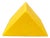 Postmodern Yellow Prism Shape Floor or Table Lamp from Heico, 1980s For Sale