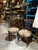 Antique Pair of Wooden Carved Accent Chairs With Central Medallion Detail For Sale - Image 4 of 12
