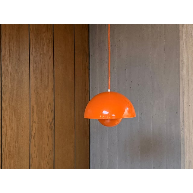 Flower Pot Pendant Lamp by Verner Panton for Louis Poulsen, Denmark, 1960s For Sale - Image 11 of 14