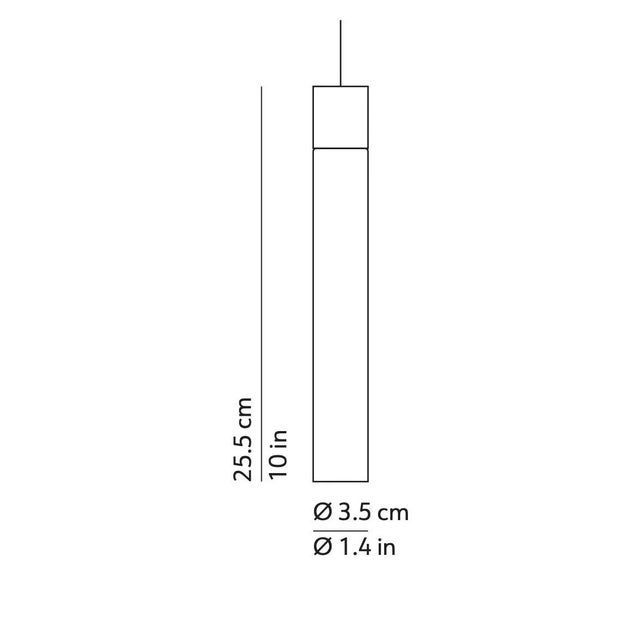 Metal Minimal' Ceramic Pendant Light by David Pompa for Kdln in Black and Copper For Sale - Image 7 of 11