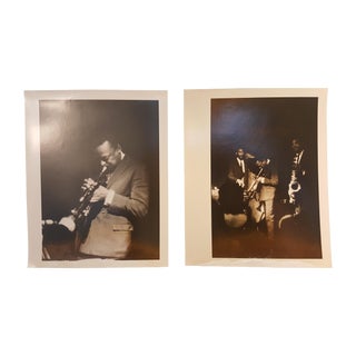 1950s Prints of Miles Davis by Alfred Statler - a Pair For Sale