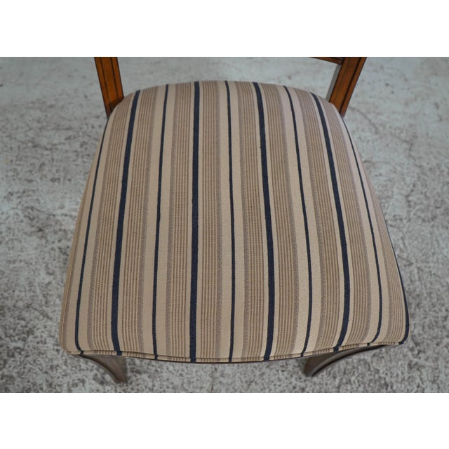 Set of 6 Hekman Regency Style Dining Room Chairs For Sale - Image 9 of 12