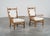 Armchairs in the style of Guillerme and Chambron, 1950s, Set of 2 For Sale - Image 9 of 9
