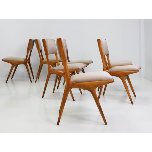 Dining Chairs by Carlo De Carli for Cassina, Italy, 1954, Set of 12 For Sale - Image 11 of 18