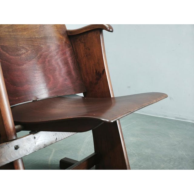 Czechoslovak 3-Seater Cinema Bench, 1920s For Sale - Image 10 of 18