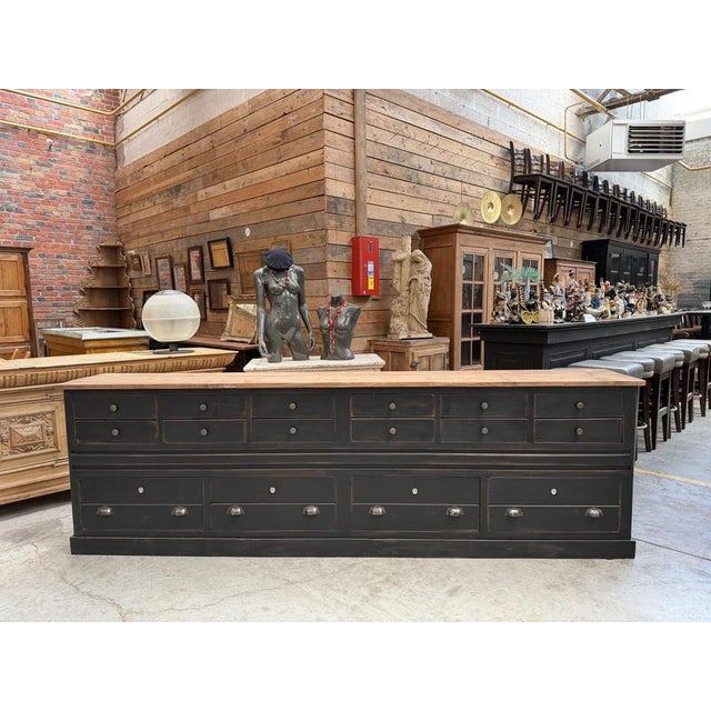 Large Shop Cabinet, 1930s For Sale - Image 4 of 9