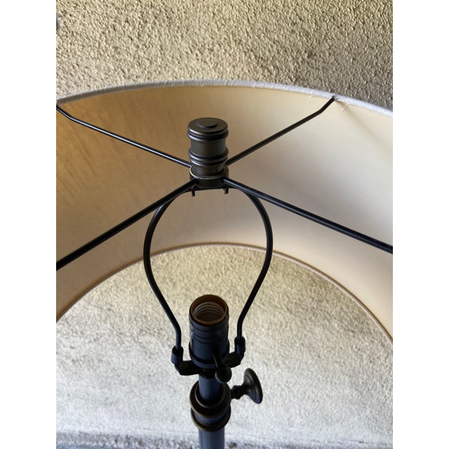 Pottery Barn Chelsea Metal Adjustable Floor Lamps - A Pair For Sale In Los Angeles - Image 6 of 11