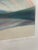 Teal Abstract Framed Wall Art Monoprint “Undertow” by Michael John March For Sale - Image 8 of 10