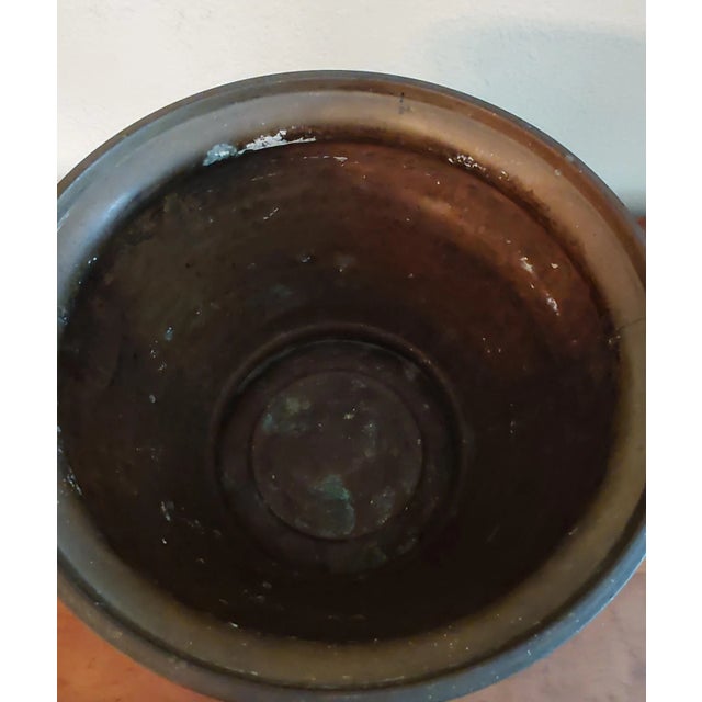 Antique 1870s Copper Stamped Wine Ice Bucket Czars Era For Sale - Image 12 of 12