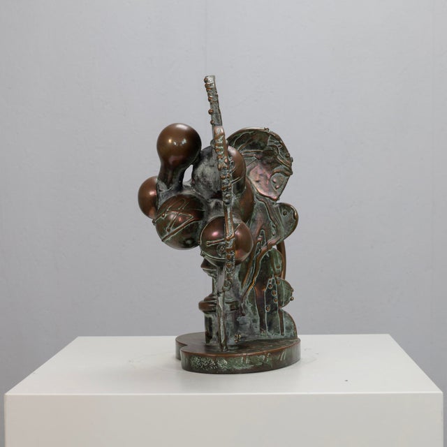César Bailleux, Abstract Organic Sculpture, 1980s, Bronze For Sale - Image 6 of 11