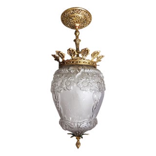 Modernist Ceiling Lamp, 1920s For Sale