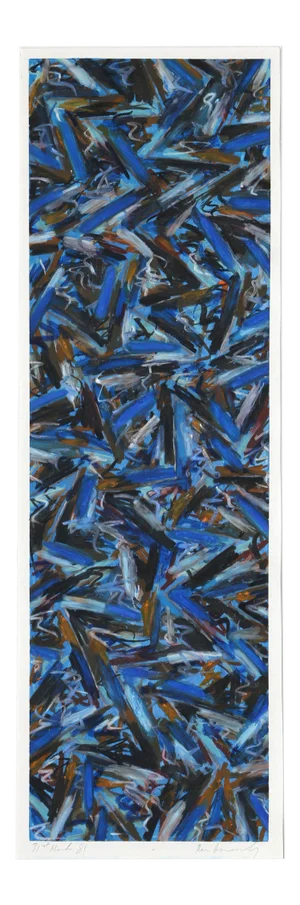 Ben Hancocks, 31st March, Oil Pastel