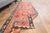 Vintage Hand-Knotted runner rug is a semi-antique vintage area rug. The '70s Eastern region of Anatolia's unique rug is...