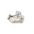 Contemporary 1990s Georg Jensen Estate Round Beaded Mens Cufflinks Silver, 2 Pieces For Sale - Image 3 of 12