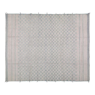 Moroccan Hand Knotted Wool Rug, 9'10"x13'9" For Sale