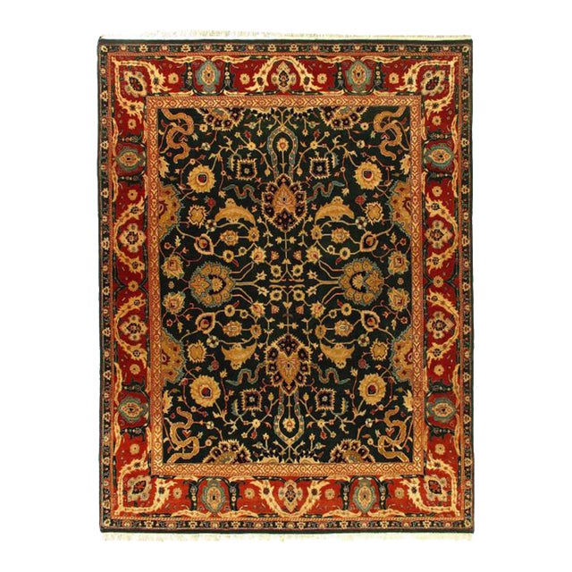 Pasargad DC Fine Hand Knotted Agra Rug For Sale