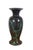 Chinese Vintage Chinese Purple Green Carved Jade Marble Mantel Urn Vase For Sale - Image 3 of 11