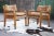 Mid-Century Modern 1970s Pair of Brutalist Mid Century Modern Lounge Side Accent Chairs Armchairs For Sale - Image 3 of 10