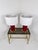 Italian Ruby Red Glazed Ceramic and Brass Twin Table Lamps, 1970s, Set of 2 For Sale - Image 13 of 18