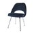 Saarinen Executive Armless Chairs in Navy Velvet For Sale - Image 9 of 9