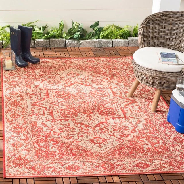 Beach House indoor outdoor rugs bring smart interior design to the patio, porch and backyard deck. These outdoor patio...