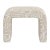 Spritely Home Lulu Waterfall Ottoman in Evelyn Natural For Sale - Image 4 of 5