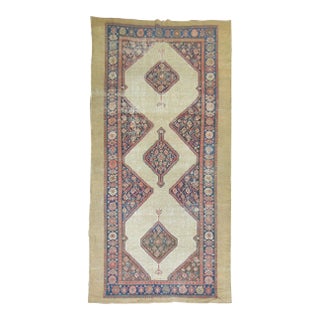 Tribal 19th Century Serab Gallery Rug - 6'6" x 11' For Sale