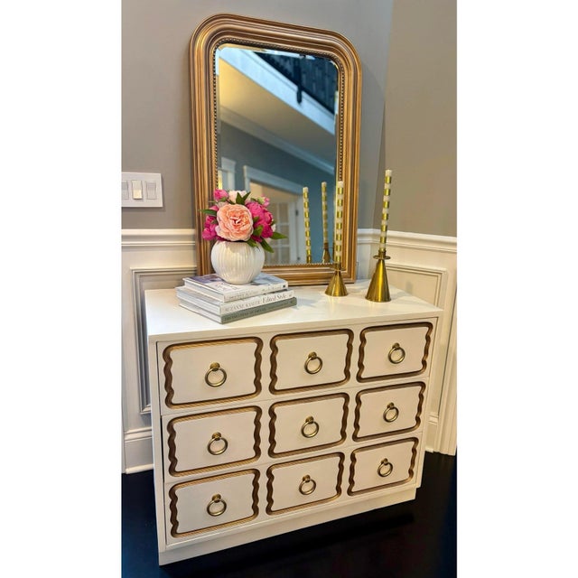Dorothy Draper Hollywood Regency Dorothy Draper Heritage Style Espana Dresser/Chest For Sale - Image 4 of 12