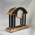 Wood 1930s Vintage German Art Deco Mechanical Mantel Clock For Sale - Image 7 of 8