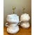 Vintage Sculptural Ceramic Table Lamps - a Pair For Sale - Image 13 of 14