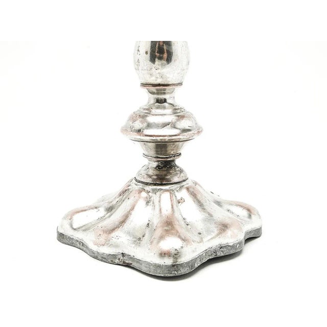 Beidermeier Candleholder from Fraget, Poland, 1850s For Sale - Image 4 of 13