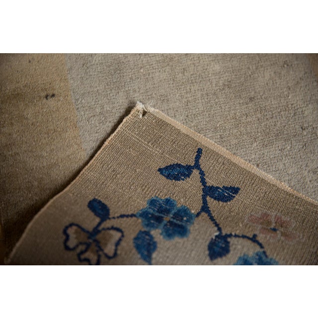Chinese Antique Peking Rug Mat - 1'7" X 2'5" For Sale - Image 3 of 9