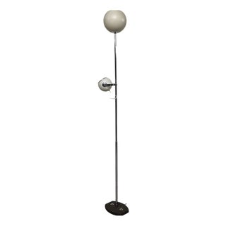 Floor Lamp with Top Light and Adjustable Spotlight from Stilnovo, 1960s For Sale