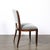 Sky Blue Set of Eight Art Deco Sculptural Walnut Dining Chairs in Plush Mohair Upholstery For Sale - Image 8 of 18
