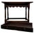 A fine 18th-century English Georgian tilt-top table, beautifully crafted from golden oak and displaying the elegant...