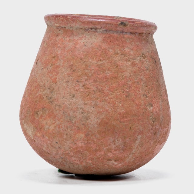 Abstract Petite African Redware Vessel For Sale - Image 3 of 5