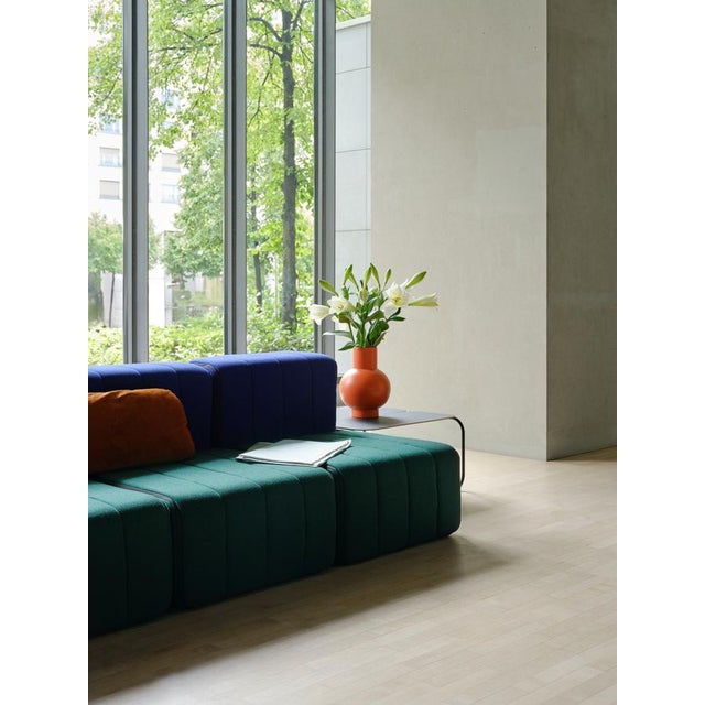 Contemporary Curt Modular Set - Flexible Bench - Jet - 9108 (Brown) by Ambivalenz, Set of 3 For Sale - Image 3 of 5