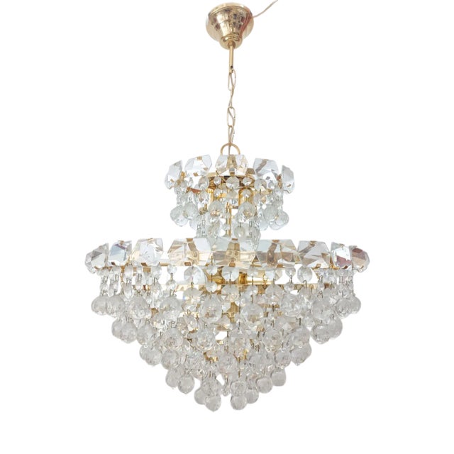 Large Murano Glass Lamp, 1970s For Sale