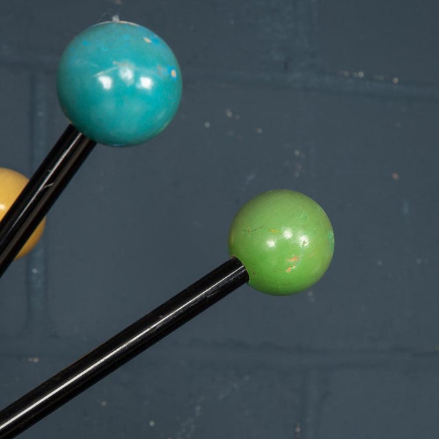 20th Century Atomic Coat Stand by Roger Feraud, France, 1960s For Sale - Image 11 of 17