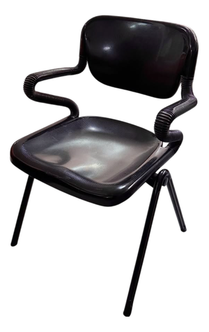 Chair with Armrests by Gianfranco Piretti for Anonima Castelli, 1970s