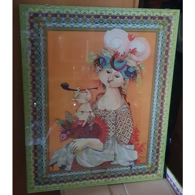 Off-set lithography /poster /poster /print from 1970 by the Danish artist Bjørn Wiinblad, over For decades as chief...