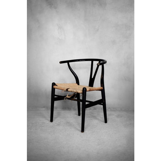 Mid-Century Danish Modern Oak CH24 Wishbone Chair by Hans J. Wegner for Carl Hansen & Son, 1960s For Sale - Image 6 of 18