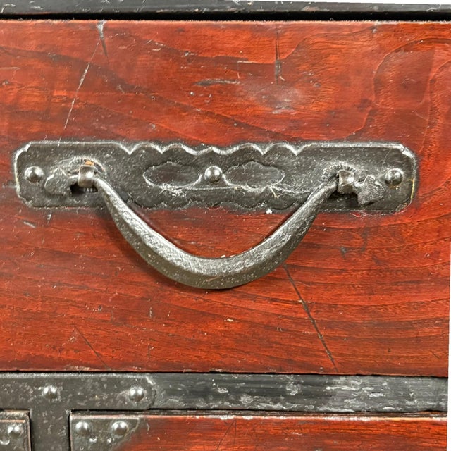 Late 19th Century Japanese Tansu Chest For Sale - Image 11 of 17