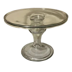 Antique 18th Century George III Blown Glass Tazza or Syllabub Cake Stand