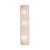 A striking Italian wall sconce featuring a long, substantial panel of hand-worked Murano glass with a beautifully textured...